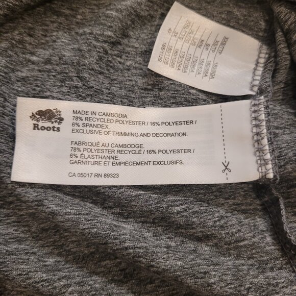 ROOTS | Athletic Quarter Zip Long Sleeve Shirt | Sz. S - Picture 5 of 6